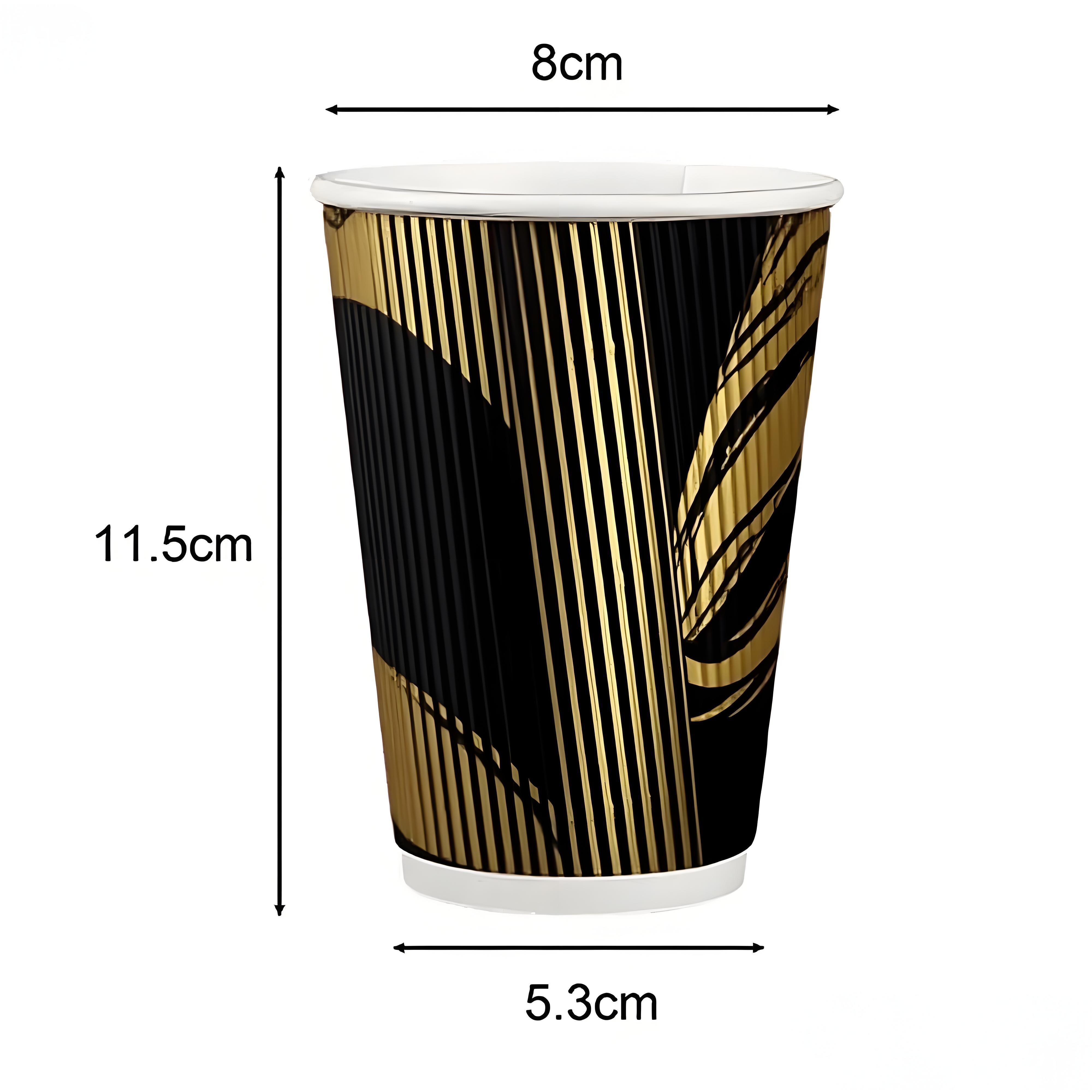 12oz ripple wall paper cup