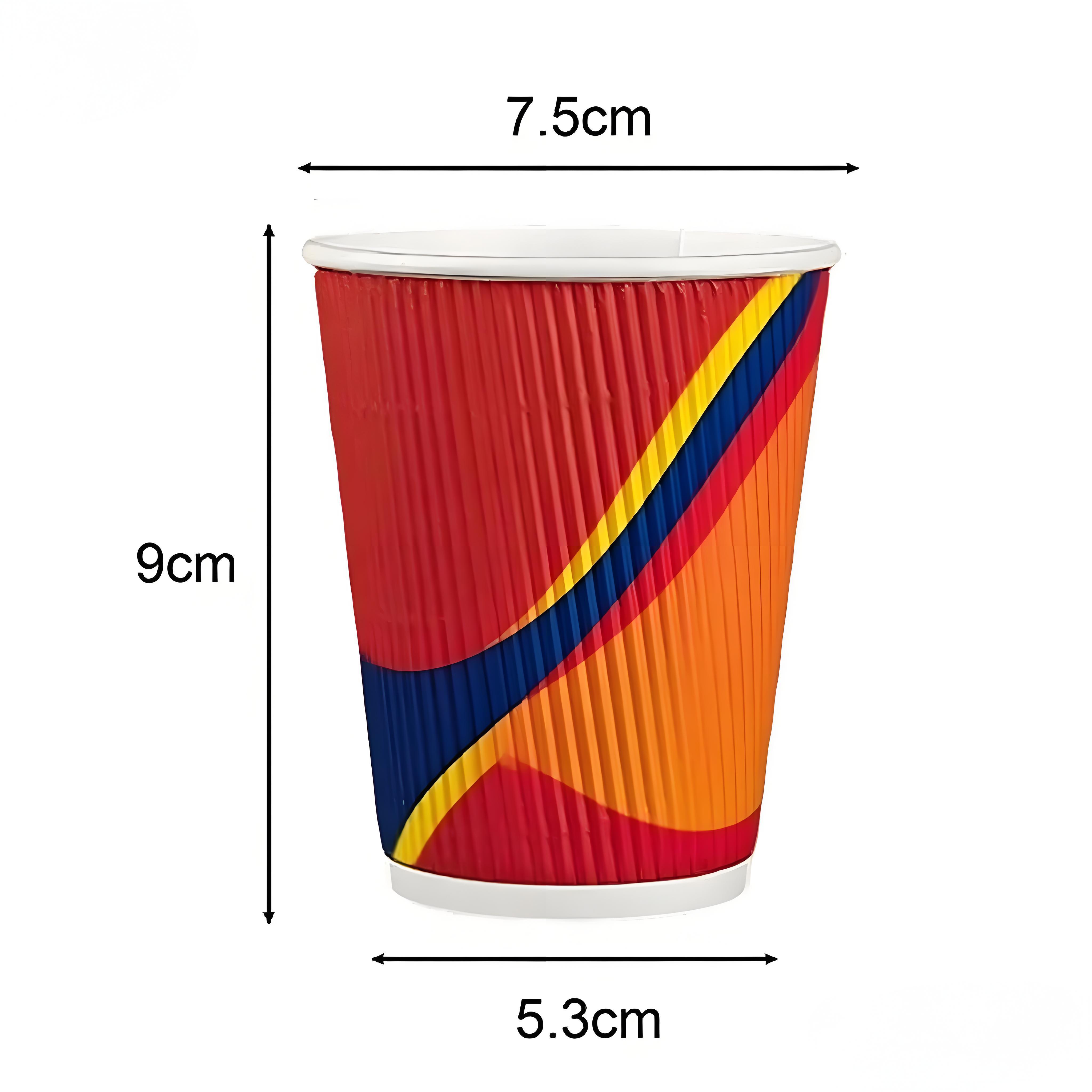 9oz ripple wall paper cup