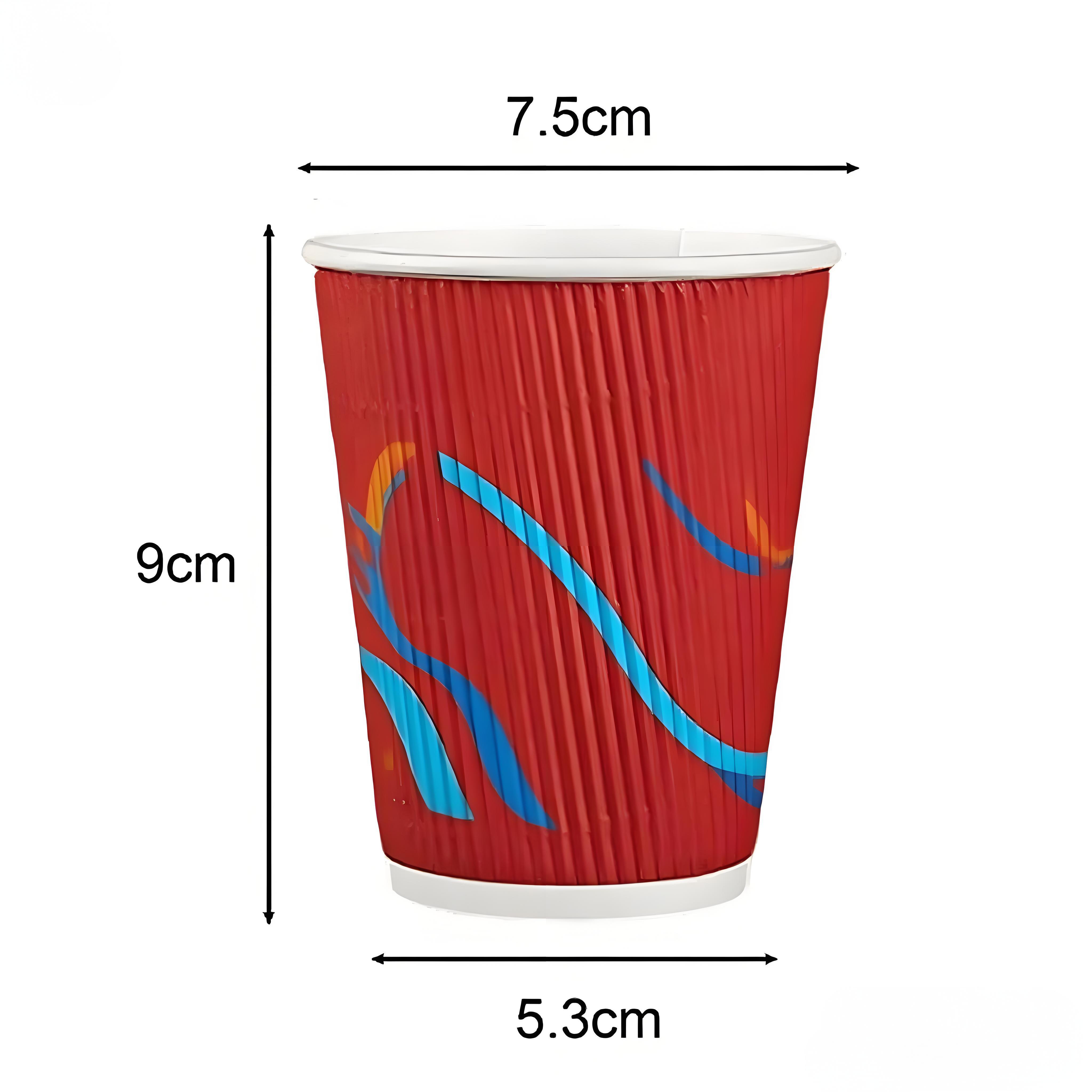 9oz ripple wall paper cup