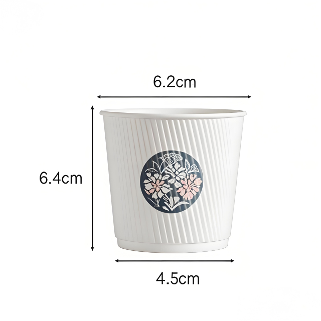 4.5oz ripple wall paper cup
