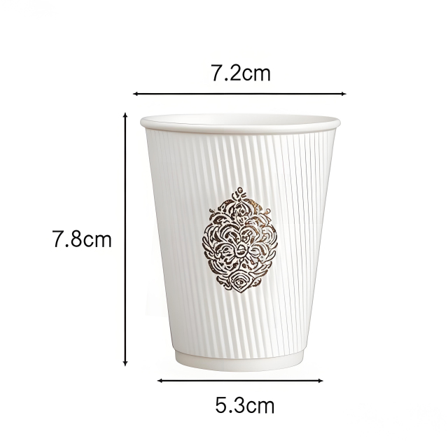 7oz ripple wall paper cup