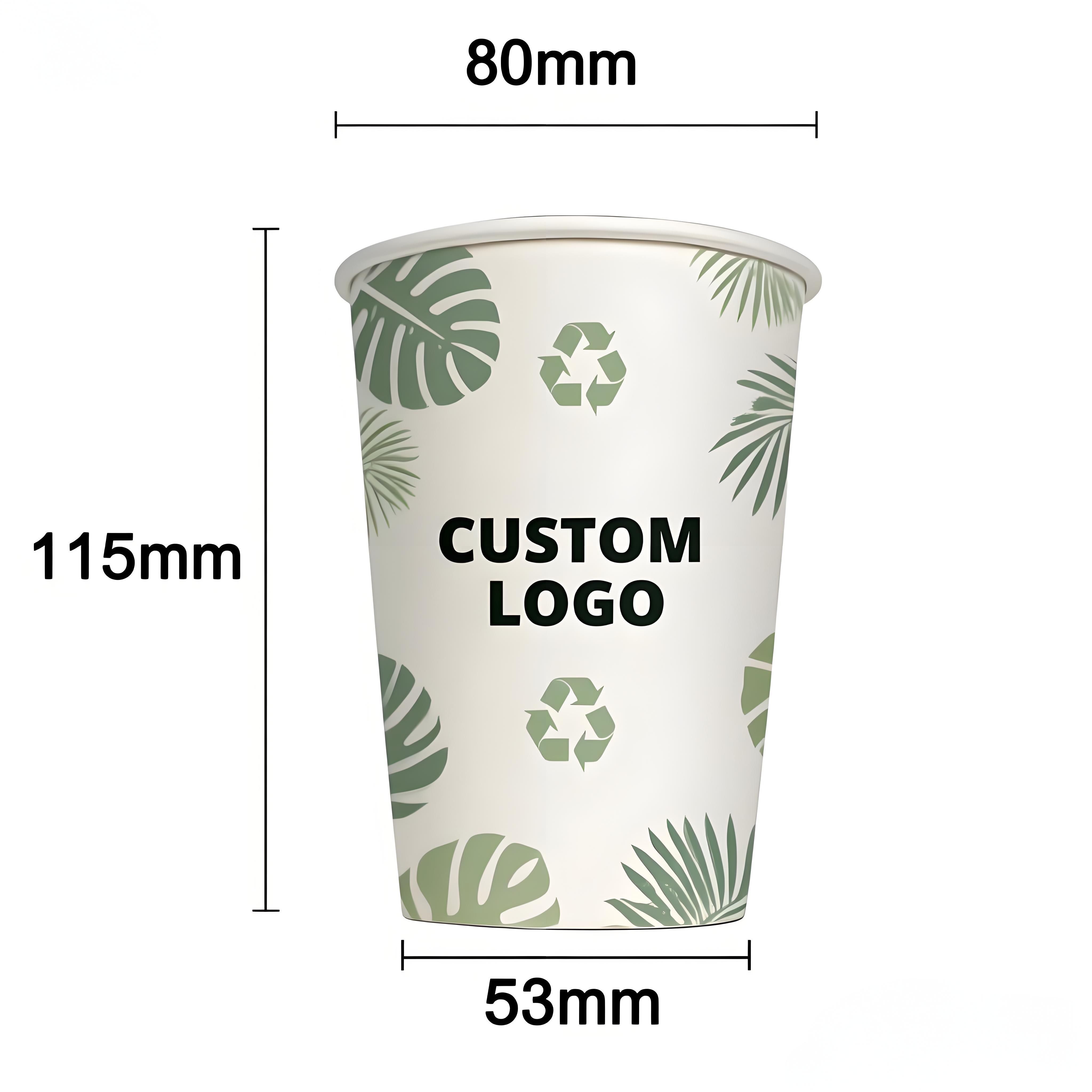12oz PLA paper cup