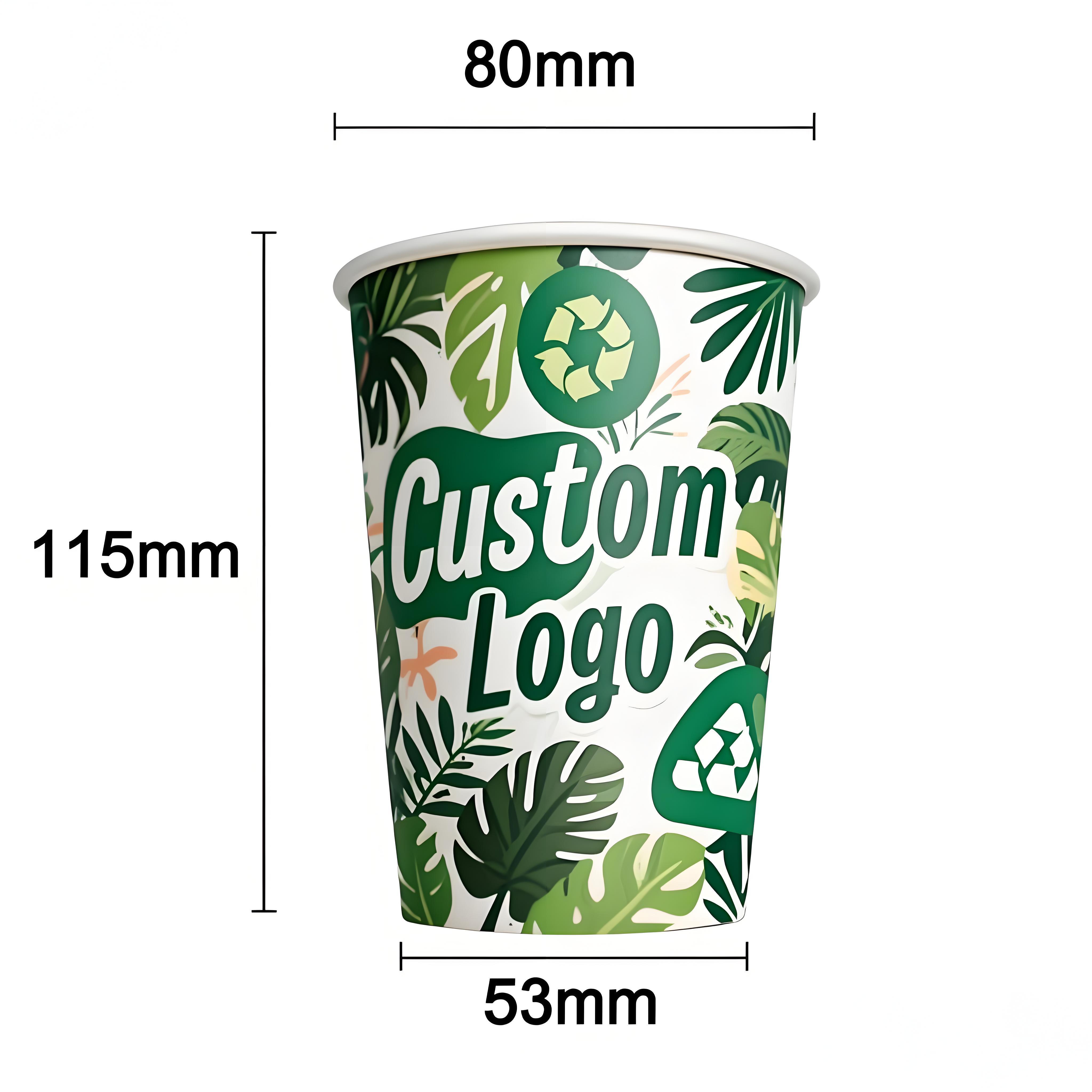 12oz PLA paper cup