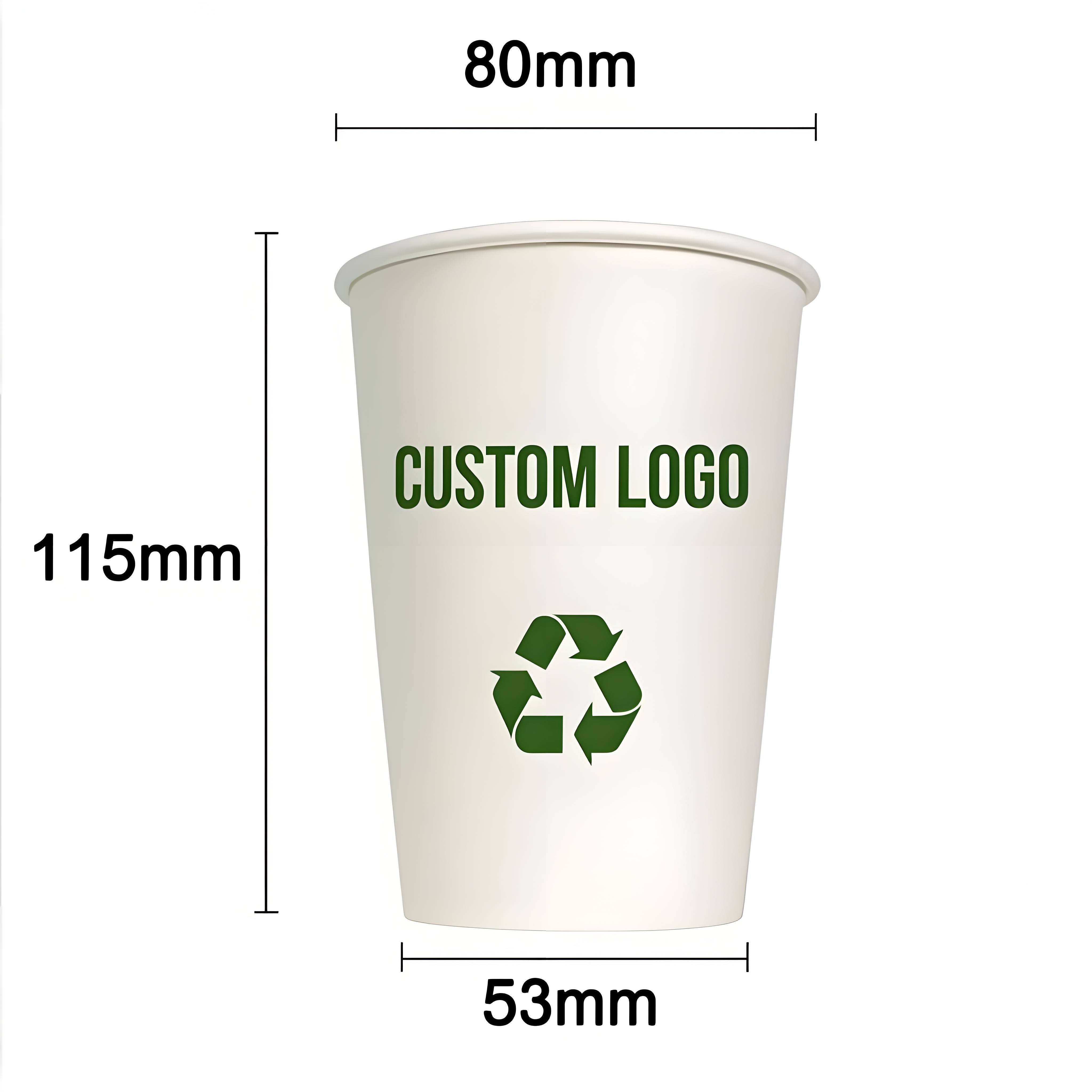 12oz PLA paper cup