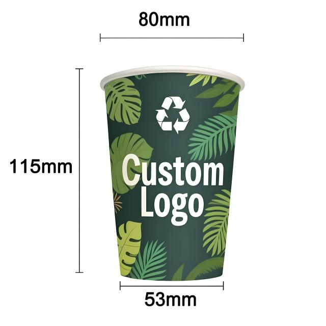 12oz PLA paper cup