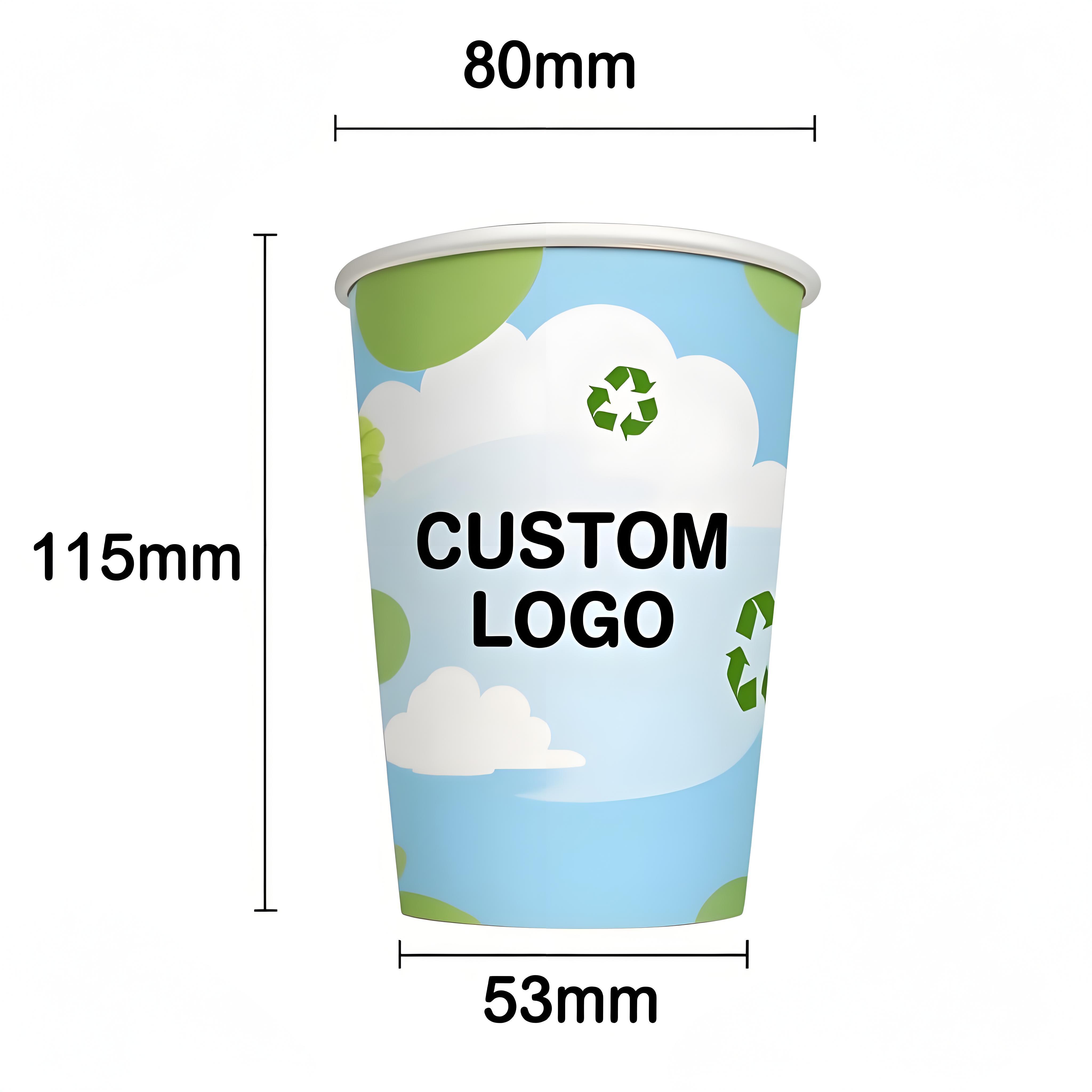 12oz PLA paper cup
