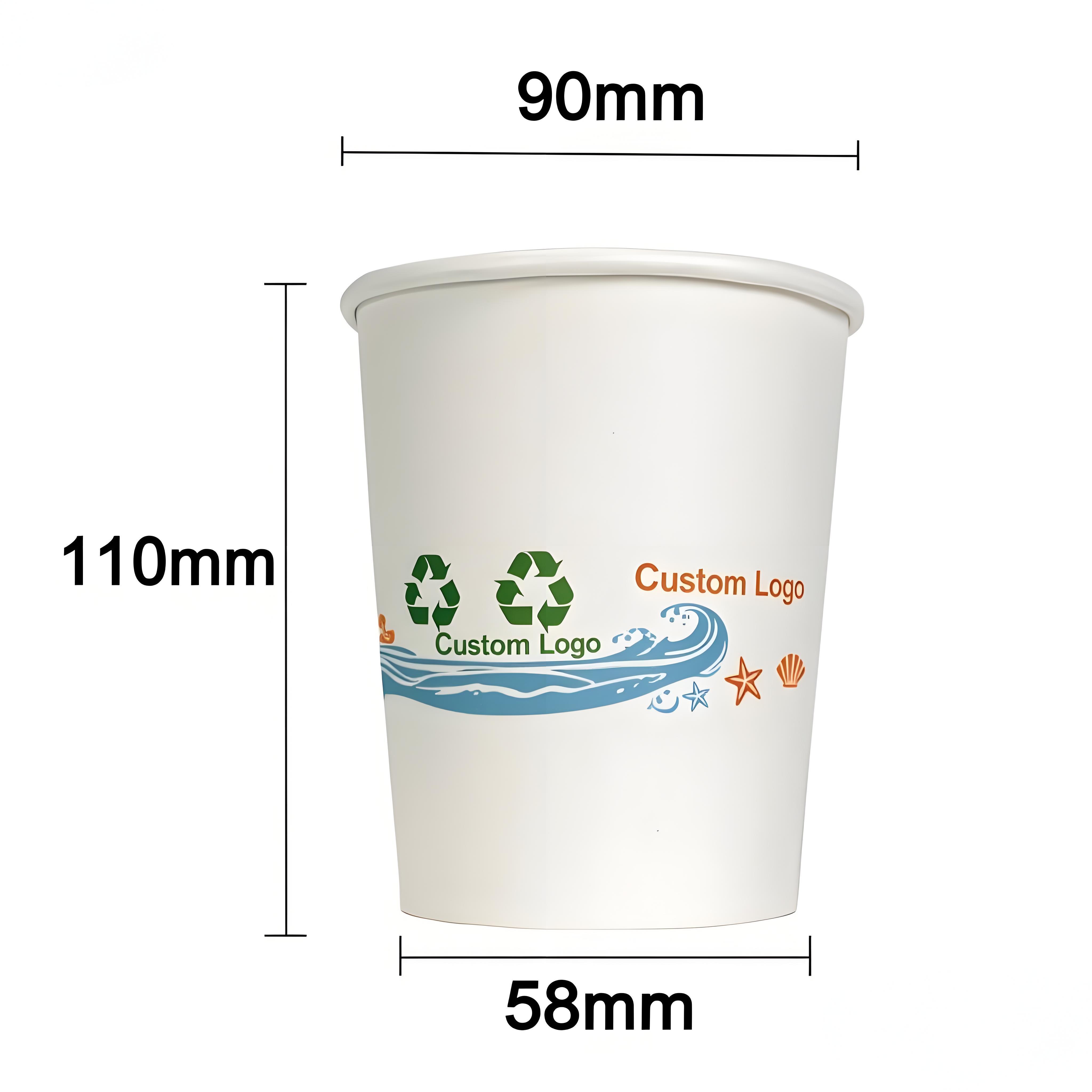 12oz PLA paper cup