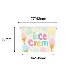 130ML Square ice cream cup 