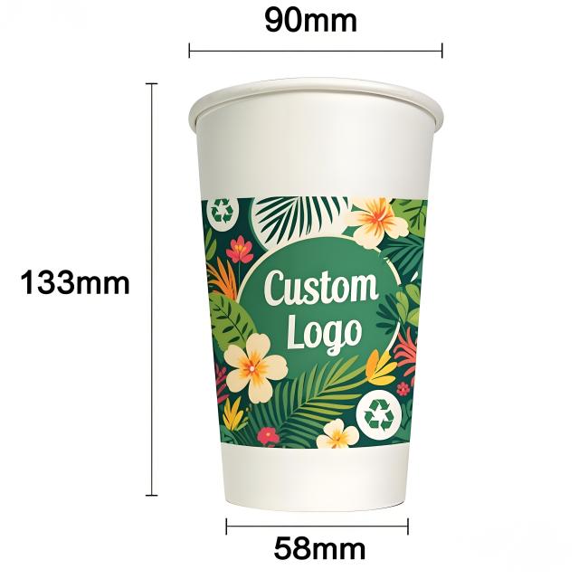 16oz PLA paper cup