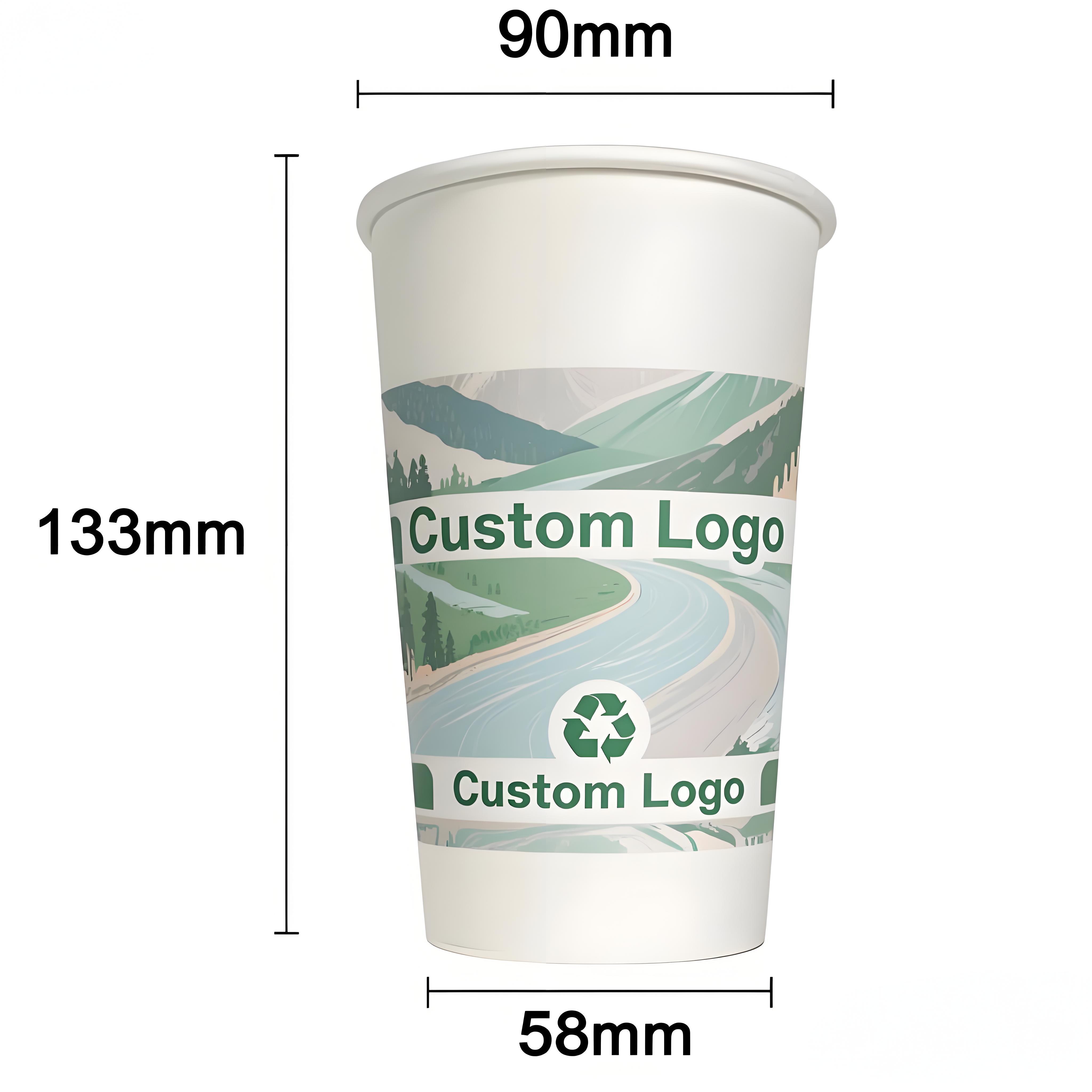 16oz PLA paper cup