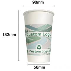 16oz PLA paper cup