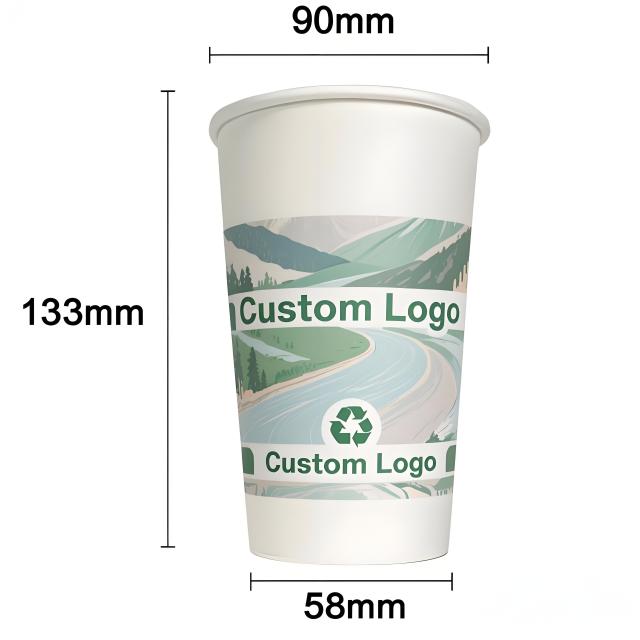 16oz PLA paper cup