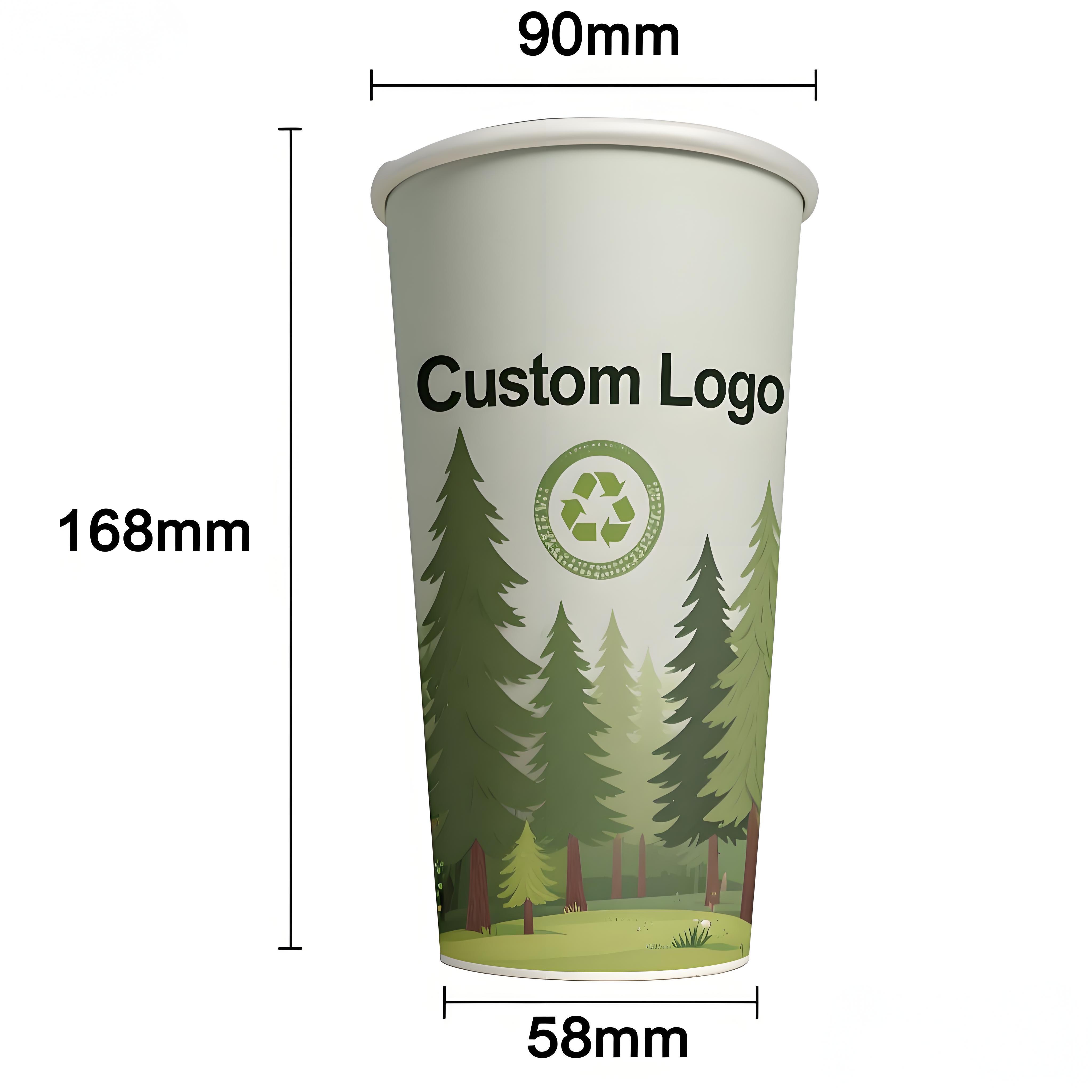 20oz PLA paper cup