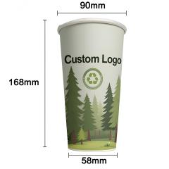 20oz PLA paper cup