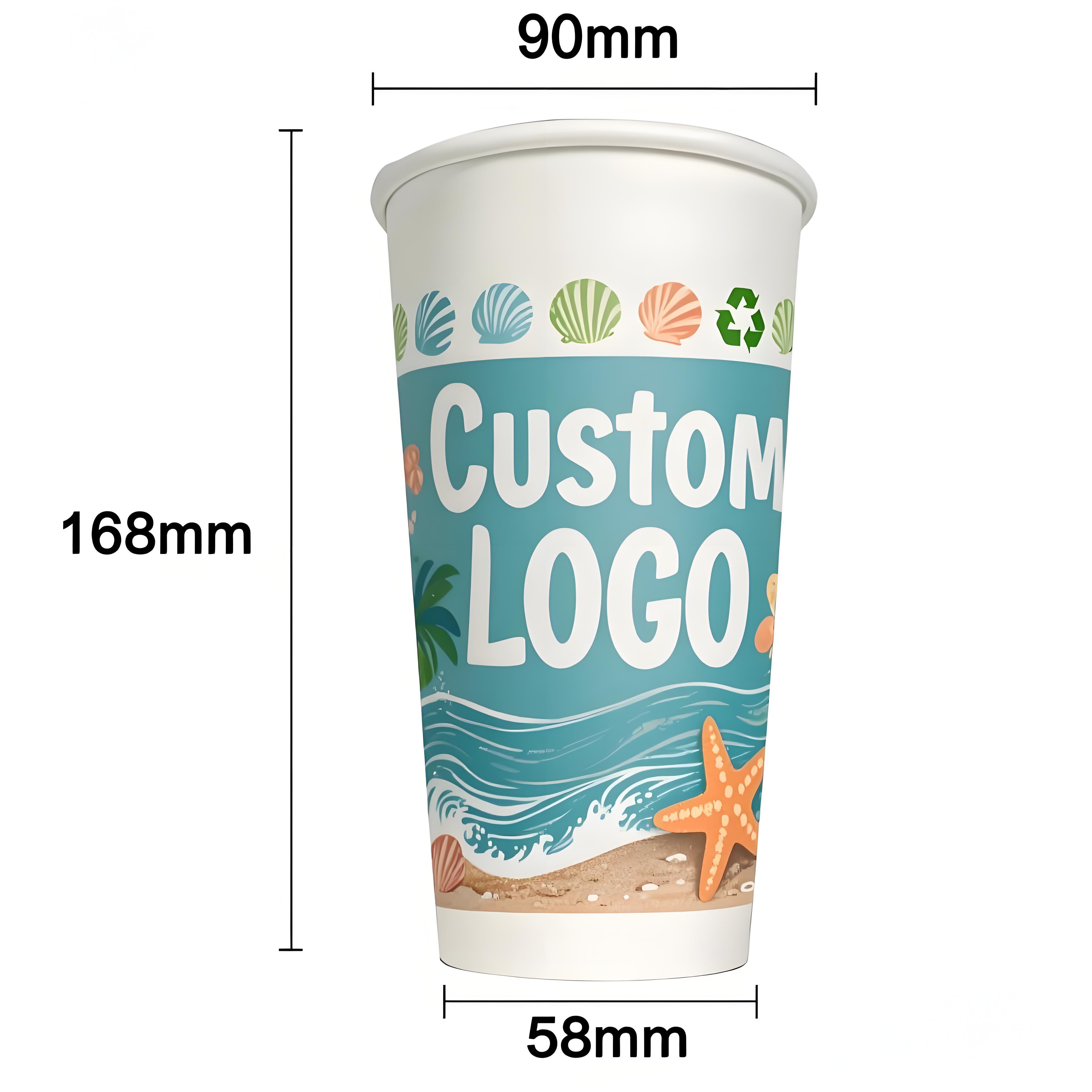 20oz PLA paper cup
