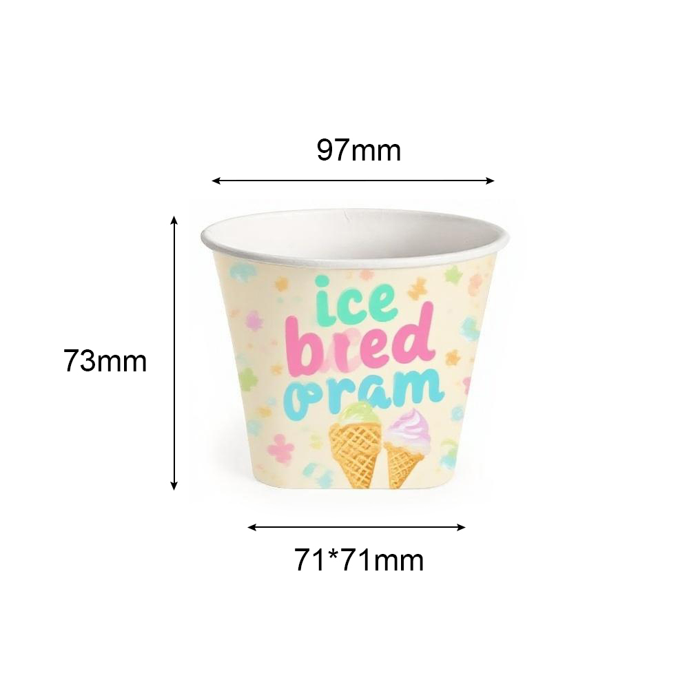 350ML Round Top Square Bottom Cup
