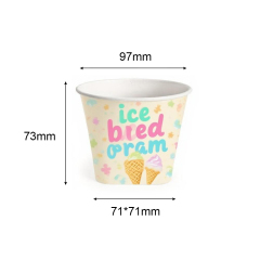 350ML Round Top Square Bottom Cup