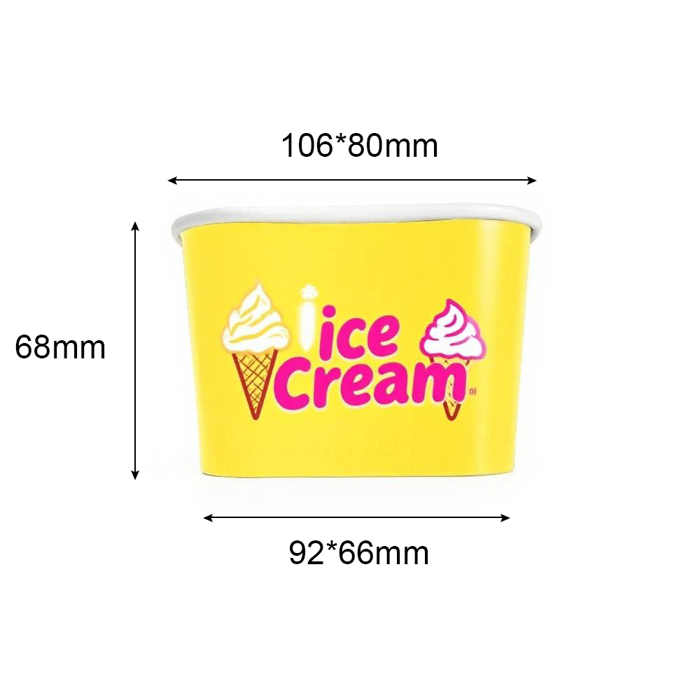 360ML Square ice cream cup