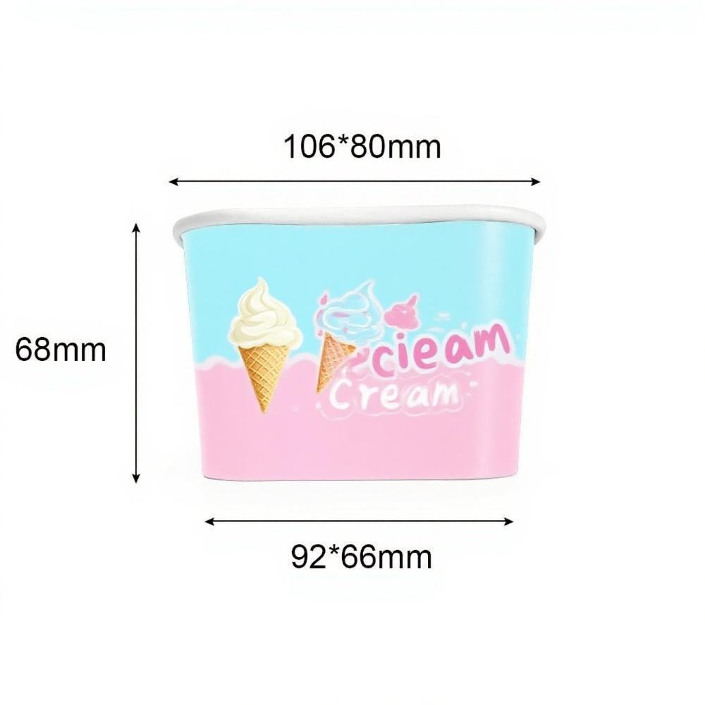 360ML Square ice cream cup