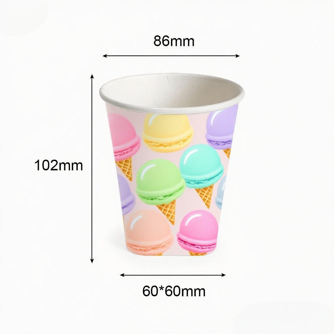 380ML Round Top Square Bottom Cup
