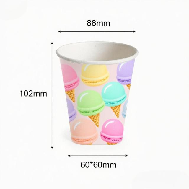 380ML Round Top Square Bottom Cup