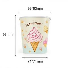 500ML Square Ice Cream Cup