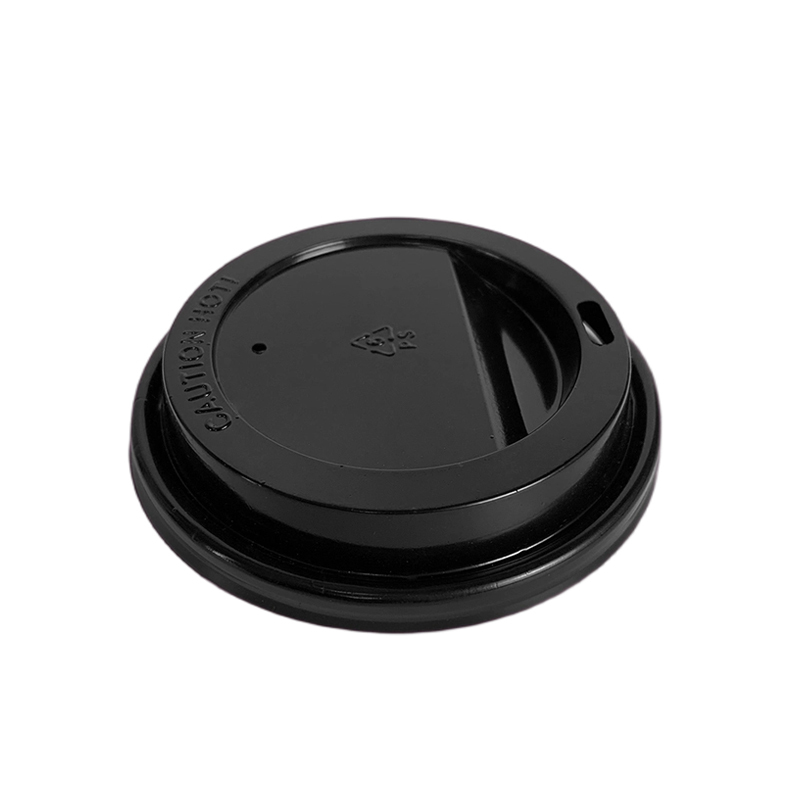 80-90mm Side hole direct drinking cap PS lid
