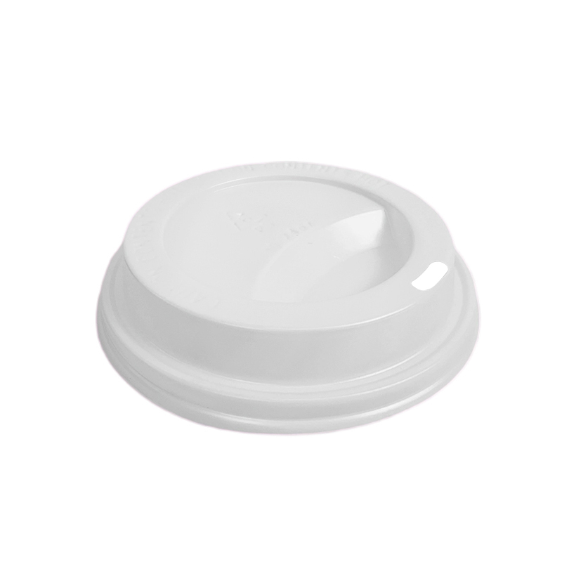 80-90mm Side hole direct drinking cap PS lid