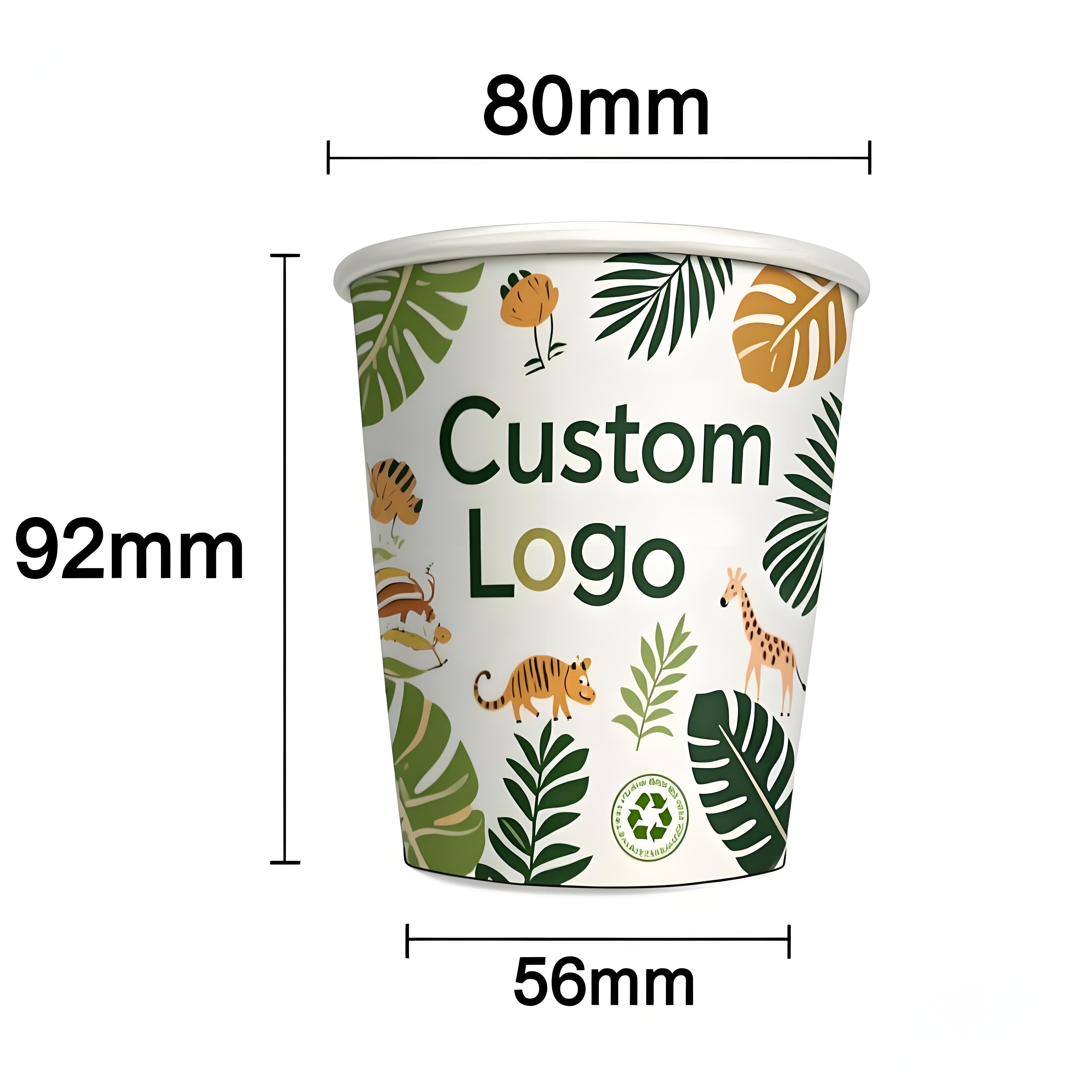 8oz PLA paper cup