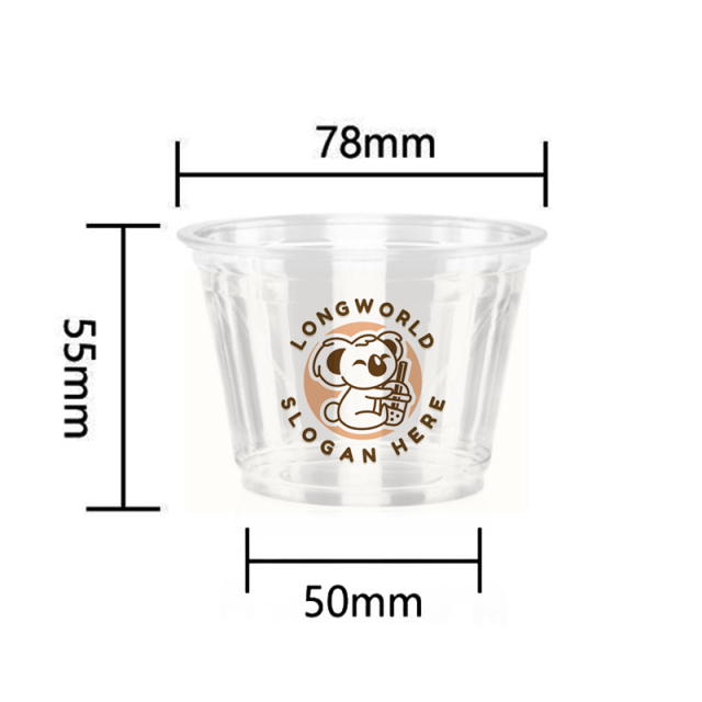 5.5OZ 150m 78Dia  Plastic Cup