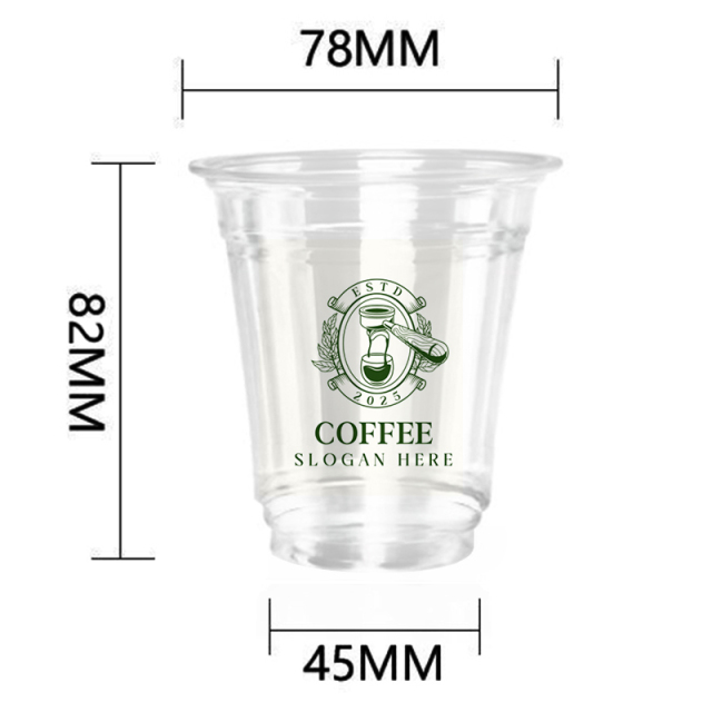 8OZ 220ml 78Dia  Plastic  Cup