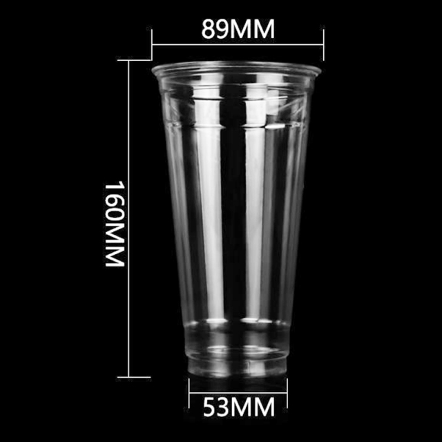 20OZ 550ml 89Dia  Plastic Cup
