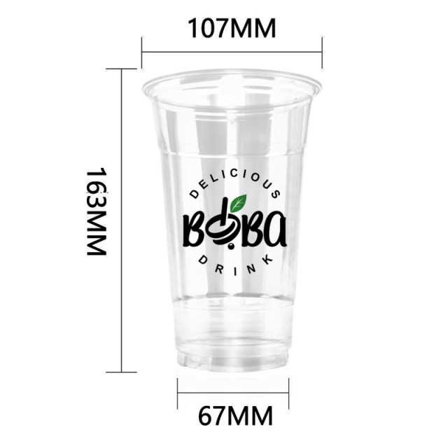 30OZ 840ml 107Dia Plastic Cup 