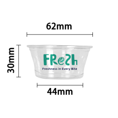 2oz 62mm dia Plastic Cup 