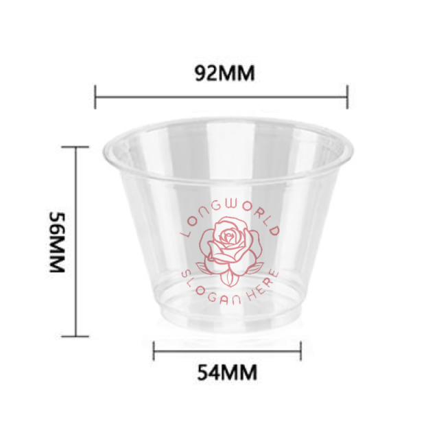 7OZ 200ml 92Dia Plastic Cup