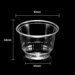 8OZ 270ml 92Dia  Plastic  Cup 
