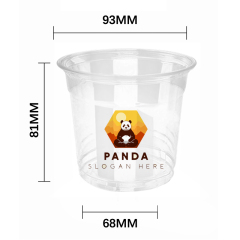 10OZ 350ml 93Dia Plastic Cup 