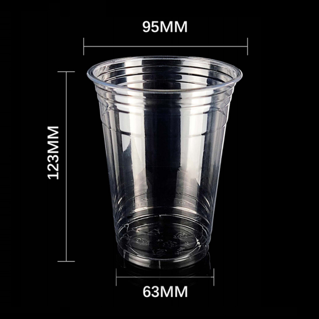 16OZ 530ml 95Dia plastic cup