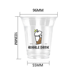 12OZ 360ml 96DiaPlastic Cup 