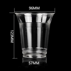 16OZ 500ml 96Dia Plastic Cup