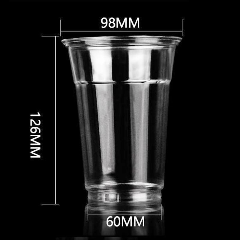 16OZ 530ml 98Dia Plastic Cup 