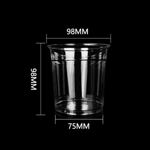 18OZ 500ml 98Dia Plastic Cup
