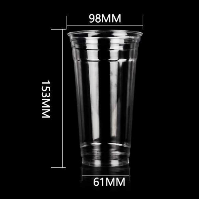 24OZ 700ml 98Dia Plastic Cup