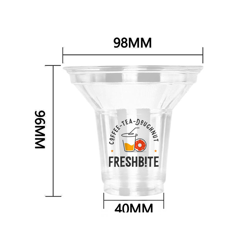 8OZ 240ml 98Dia plastic cup 