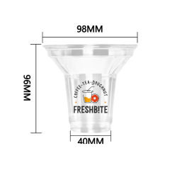 8OZ 240ml 98Dia plastic cup 