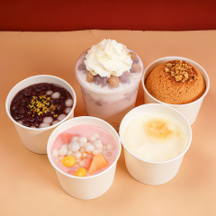 Custom Printed Disposable Take Away Hot Soup Bowls, Kraft Paper White Paper Soup Cup with Paper Lid,LongWorld,Custom Printed Disposable Take Away Hot Soup Bowls, Kraft Paper White Paper Soup Cup with Paper Lid