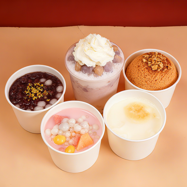 Custom Printed Disposable Take Away Hot Soup Bowls, Kraft Paper White Paper Soup Cup with Paper Lid,LongWorld,Custom Printed Disposable Take Away Hot Soup Bowls, Kraft Paper White Paper Soup Cup with Paper Lid