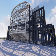 Multi -Layer Steel Structure Construction Office Building