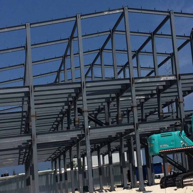 Light Weight Steel Structure Building Space Frame Structure Warehouse Workshop Truss