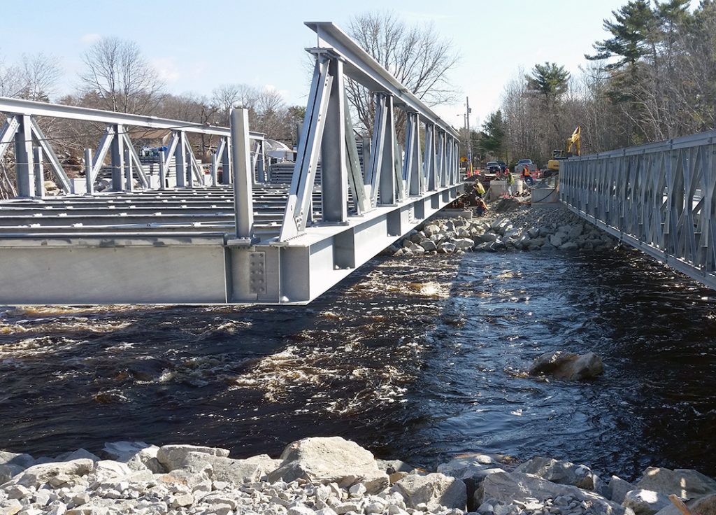 Steel Structure Prefab Truss Road Bridge/Railway Bridge